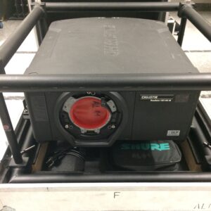 proyector christie hd14k m 14.000 lm con Óptica ils 1.39–1.87:1 + selector kramer + carro de fibra 100 m