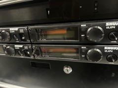 sistema inalámbrico shure ulx – 4 receptores ulxp4 + 4 petacas ulx1m2 + 4 manos beta58a + 4 diademas pga31