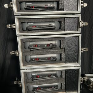sistemas inalámbricos shure pgx4 – pg1 + wl184 y pg58 mano (con flightcase)